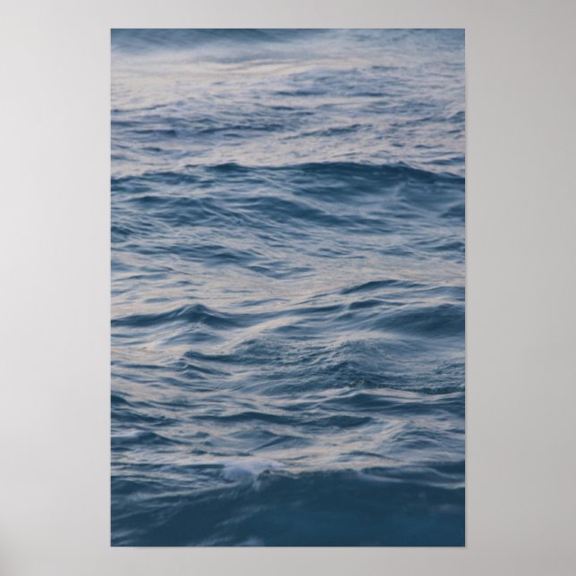 Sea water closeup  poster (Framsidan)