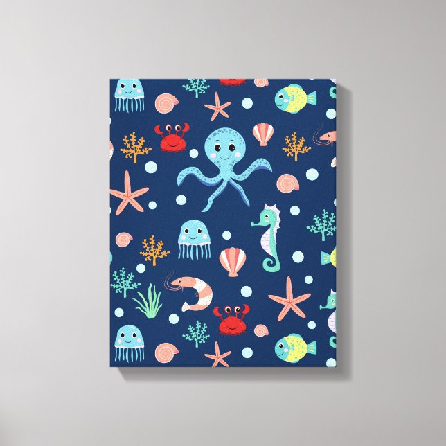 Sea World Canvastryck (Framsida)