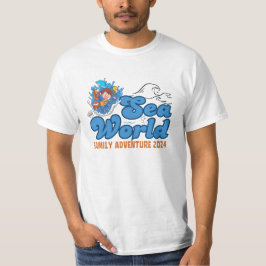 Sea World Family Äventyr 2024,familjeterester T Shirt