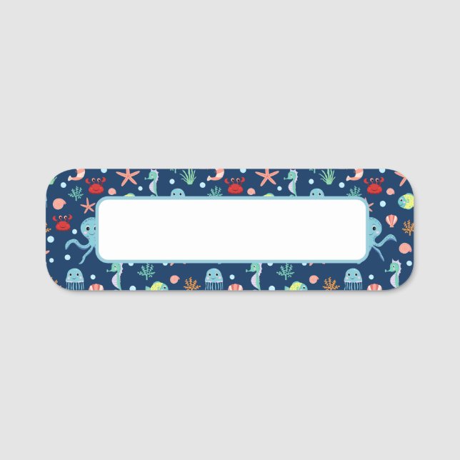 Sea World Namnbricka (Framsida)