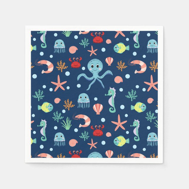 Sea World Pappersservett (Framsidan)