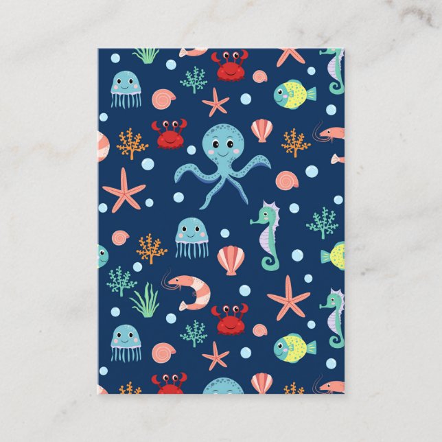 Sea World Visitkort (Framsida)