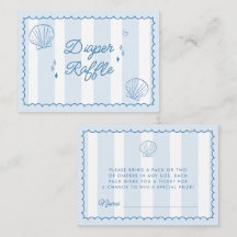 Sea you Snart, Hand plockade Baby Shower Diaper Ra