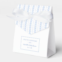 Sea You Soon Baby! Blå kuststrand Baby Shower