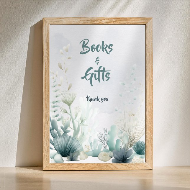 Sea You Soon Baby Shower Böcker och presenter Affi Poster (Books & Gifts Sea You Soon Baby Shower)