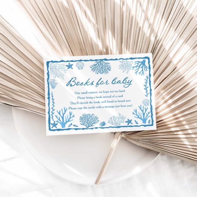 Sea You Soon Baby Shower Books For Baby  Tilläggskort (Skapare uppladdad)