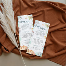 Sea You Soon Baby Shower Menu