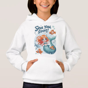 Sea You Soon - Förstora Sjöjungfru Design T Shirt