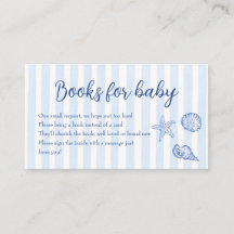 Sea You Soon Kusttema Baby Shower Böcker För Bebis