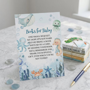 Sea You Soon Manet Bläckfisk Sjöhäst Baby Show Tilläggskort