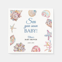 Sea You Soon Snigelsköld Baby Shower