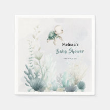Sea You Soon Turtle Undersea Baby Shower