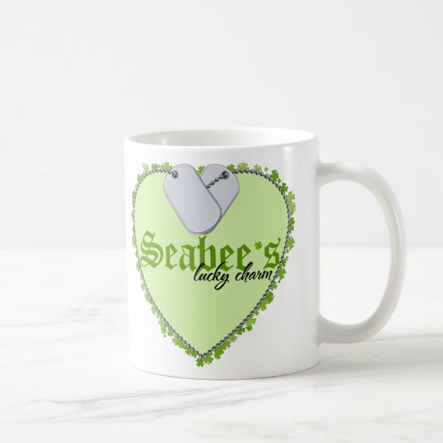 Seabees lyckliga berlock kaffemugg (Höger)