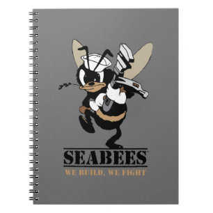 Seabees som vi bygger oss, slåss anteckningsbok