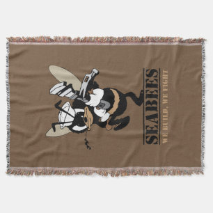 Seabees som vi bygger oss, slåss kastfilten filt