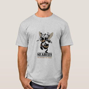 Seabees som vi bygger oss, slåss manar skjorta t-shirt
