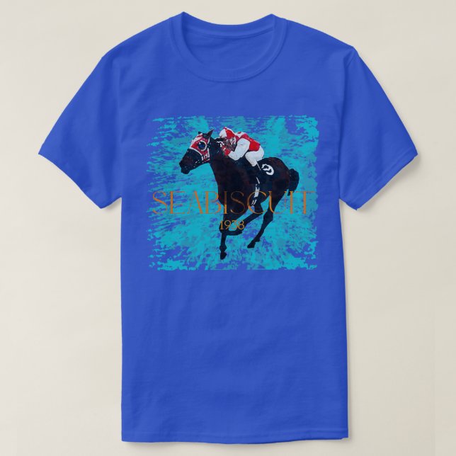 Seabiscuit 1938 Årets häst T Shirt (Design framsida)