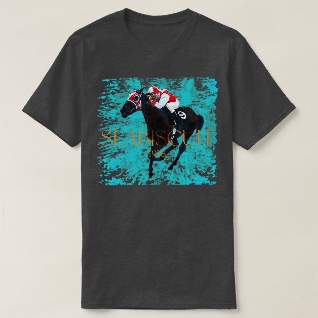 Seabiscuit 1938 Häst år 1 T Shirt (Design framsida)