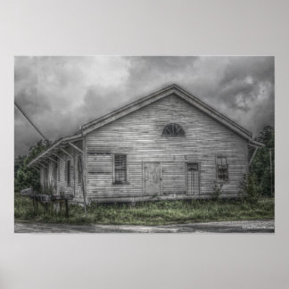 Seaboard Luft Line Station Poster