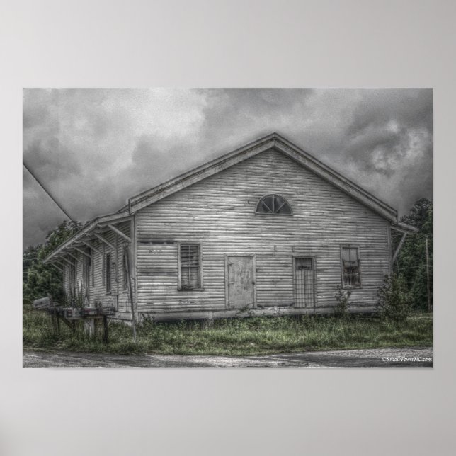 Seaboard Luft Line Station Poster (Framsidan)