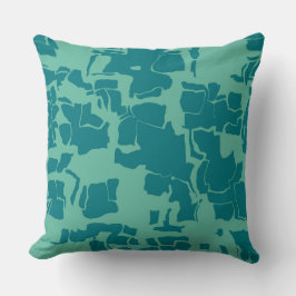 Seabolt Blue-Abstrakt Kudde