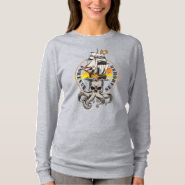 Seaborne (BLK) Pirat | Långärmad för kvinnor T Shirt
