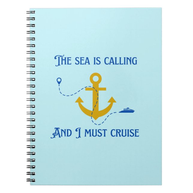 SeaCalling Anteckningsbok (Framsidan)