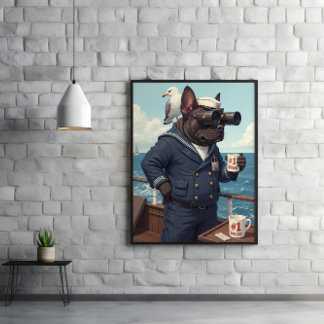 Seadog Scans Horizon: All Tassar har avböjts Poster