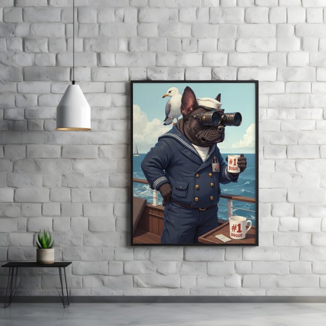 Seadog Scans Horizon: All Tassar har avböjts Poster (Skapare uppladdad)