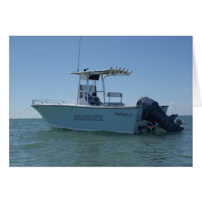 SEADUCE på ön Shark OBS Kort (Framsidan Horizontal)