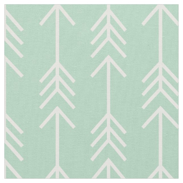 Seafoam Arrows Tyg (Närbild)