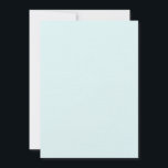 Seafoam Blank Linen Inbjudningar<br><div class="desc">Seafoam Blank Linen Papper.</div>