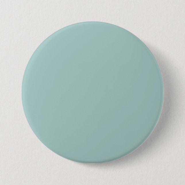 Seafoam Blue Mode Färg Trend 2014 Anpassningsbar Knapp (Framsida)