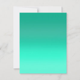Seafoam Fade Anteckningskort