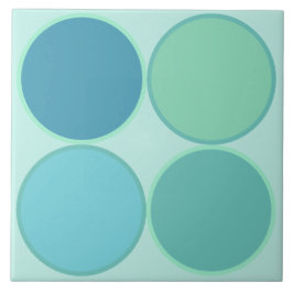 Seafoam färg kakelplatta