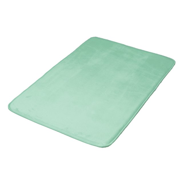 Seafoam Grönt Solid Färg Badrumsmatta (Vinklad)