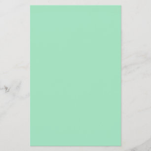 Seafoam Grönt Solid Färg Flygblad