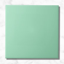 Seafoam Grönt Solid Färg