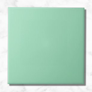Seafoam Grönt Solid Färg Kakelplatta