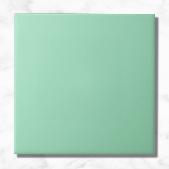 Seafoam Grönt Solid Färg Kakelplatta (Skapare uppladdad)