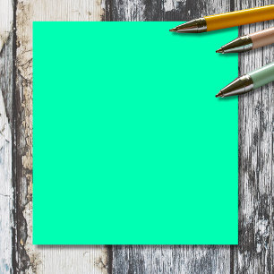 Seafoam Grönt Solid Färg Klassisk ELEGANT Anteckningsblock