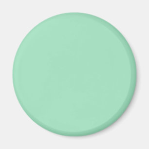 Seafoam Grönt Solid Färg Magnet