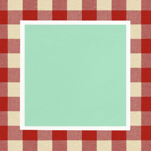 Seafoam Grönt Solid Färg Pappersservett