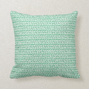 Seafoam gröntväv kopplar ihop Look Kudde