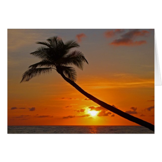 Seafoam Hälsningskort (Framsidan Horizontal)