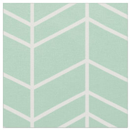 Seafoam Herringbone Chevron Tyg