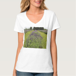 Seafoam Lavender Farm T Shirt
