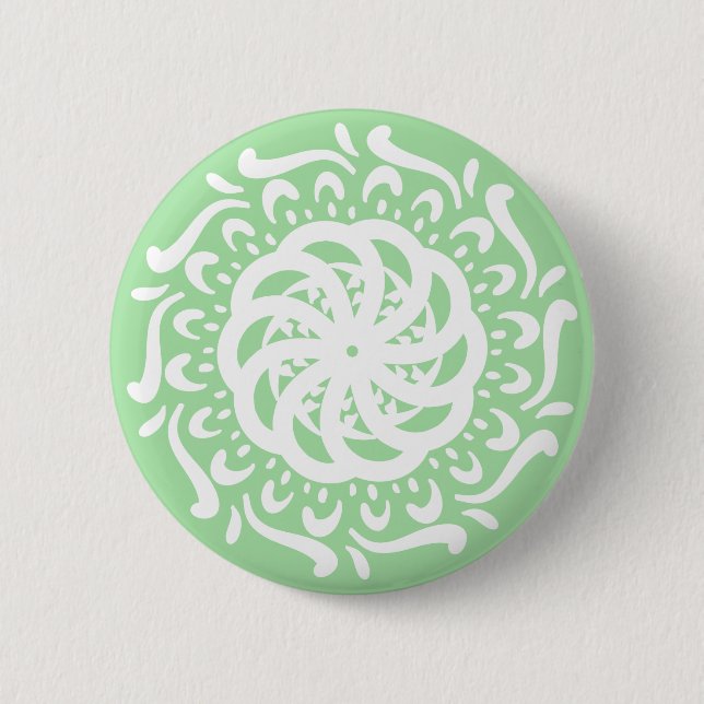 Seafoam Mandala Knapp (Framsida)