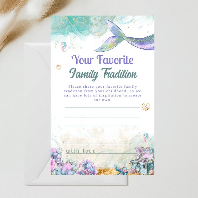 Seafoam Mermaid Family Tradition Keepsake (Skapare uppladdad)