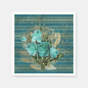 Seafoam Ro Bouquet Pappersservett
